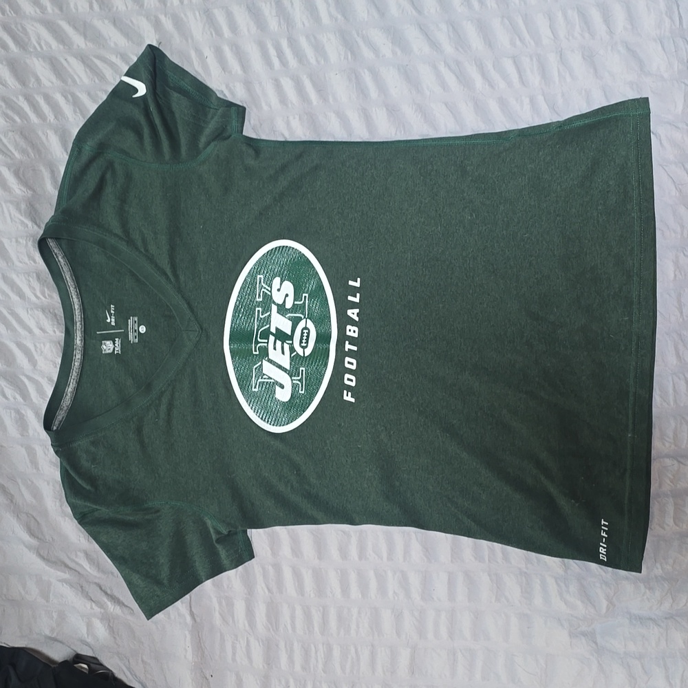 Women's NY Jets Nike fitted t